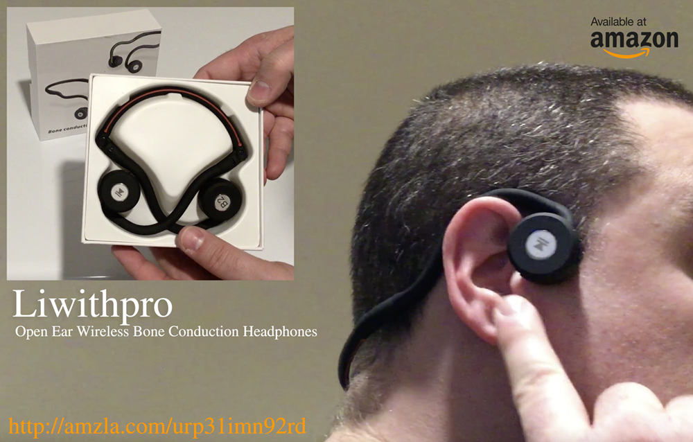 Liwithpro Bone Conduction Headphones