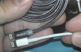 PowerUp Space Grey Lightning Cable