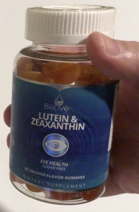 BeLive Lutein and Zeaxanthin Gummy Eye Health Vitamins