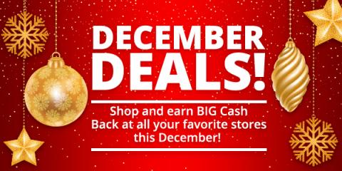 Earn Big Cash Back on your Christmas Shopping